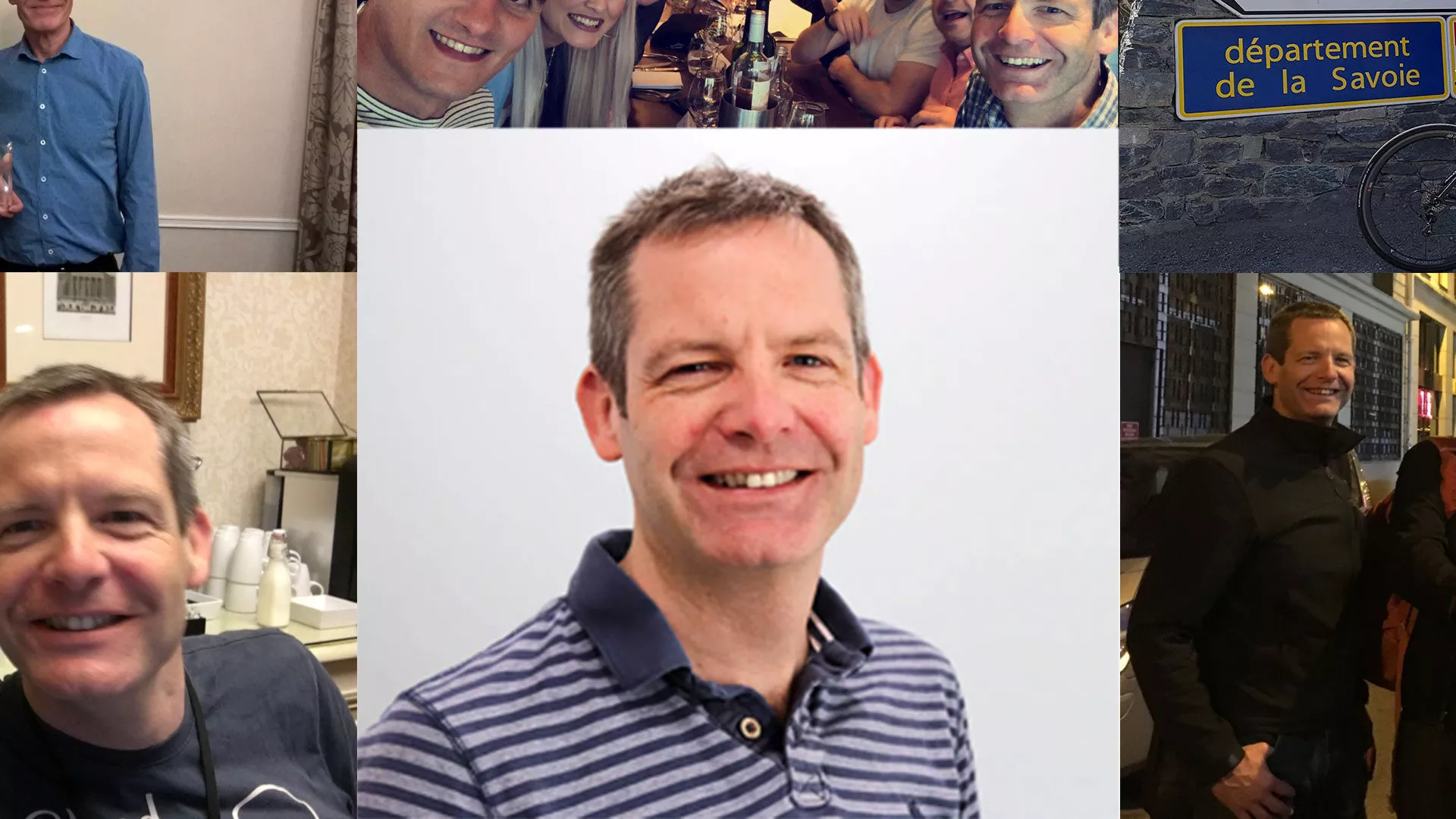 Collage of Mathew Rawlings